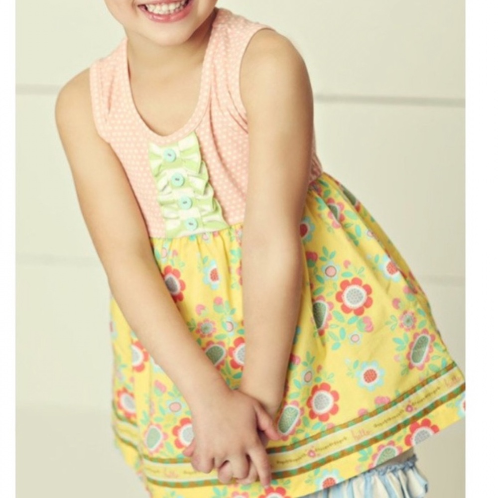 Matilda Jane girls Amazing Things Top Hello Lovely Size 6 - Picture 4 of 8